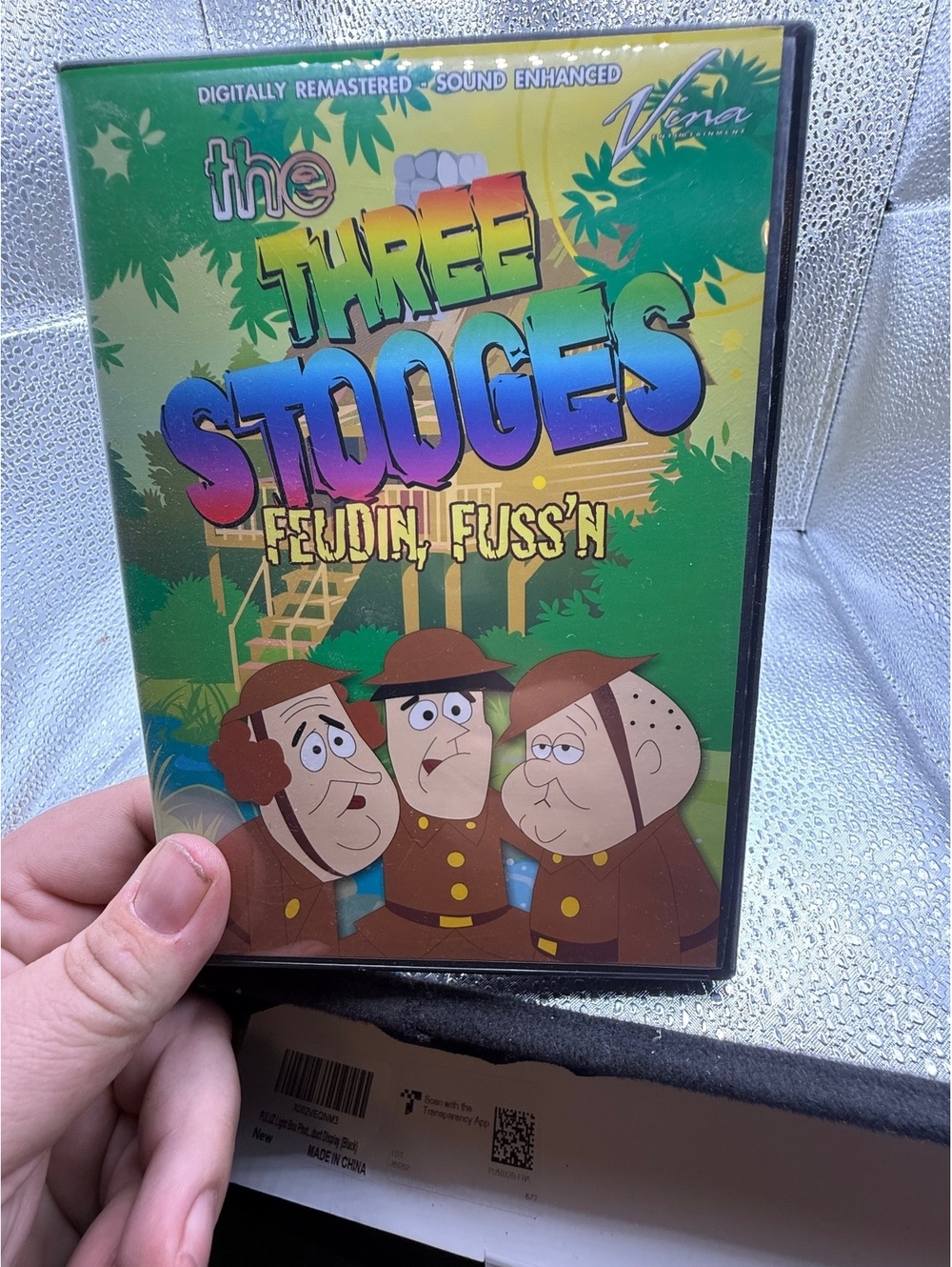 The Three Stooges Feudin', Fuss'n DVD Digitally Remastered Sound Enhanced